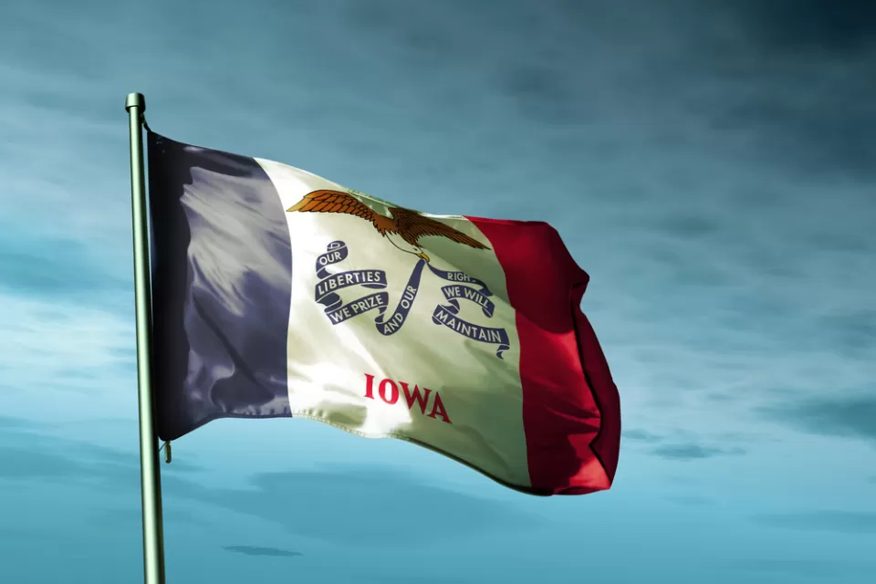 Iowa State Flag